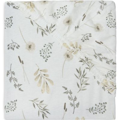 Drap housse en coton Wild Flowers (40 x 80 cm)
